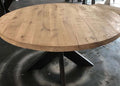 Bestseller Eikentafel rond Nouk