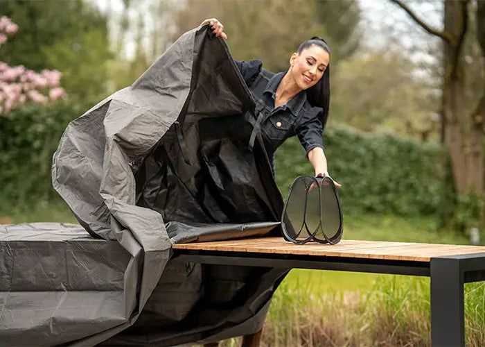 Set van beschermhoes met Bobbin voor tuintafel