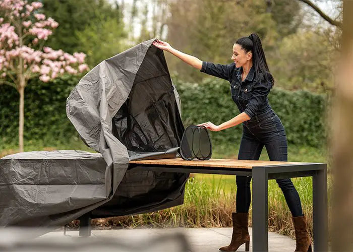 Set van beschermhoes met Bobbin voor tuintafel